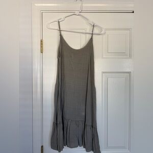 Gray Sleeveless Women's Dress